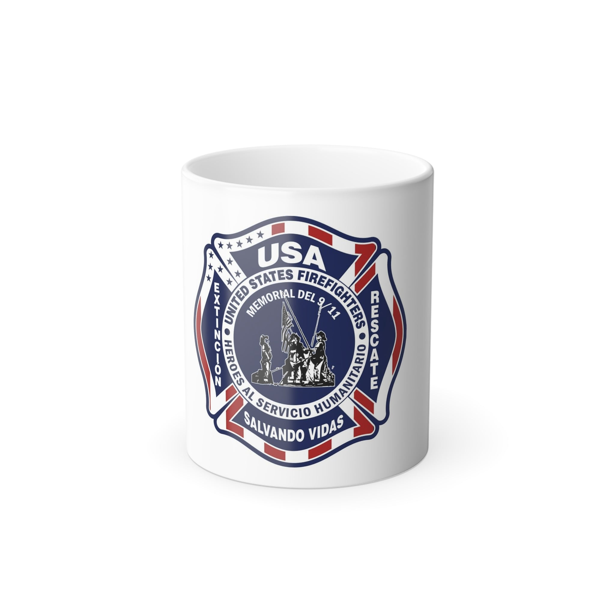 🚒 **Firefighter Souvenir Color Morphing Mug, 11oz